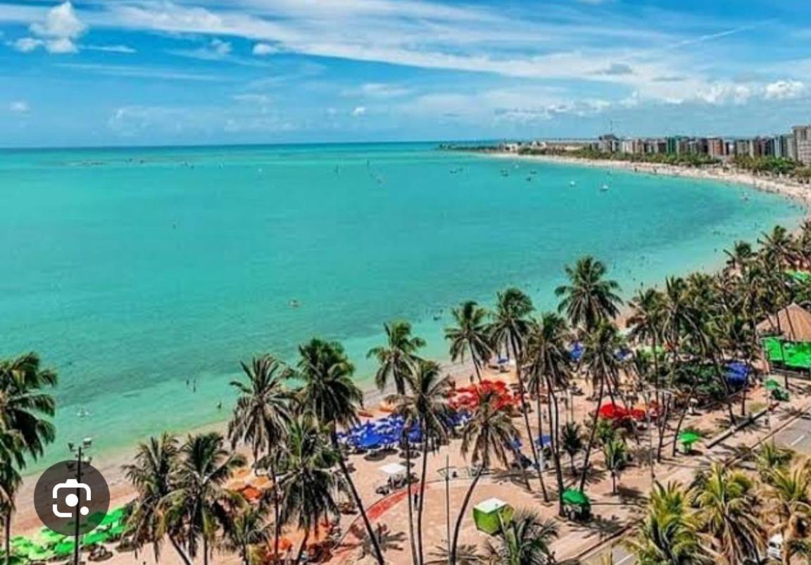 Maceió Lindo Apartamento De Frente Para A Praia De Pajucara מראה חיצוני תמונה