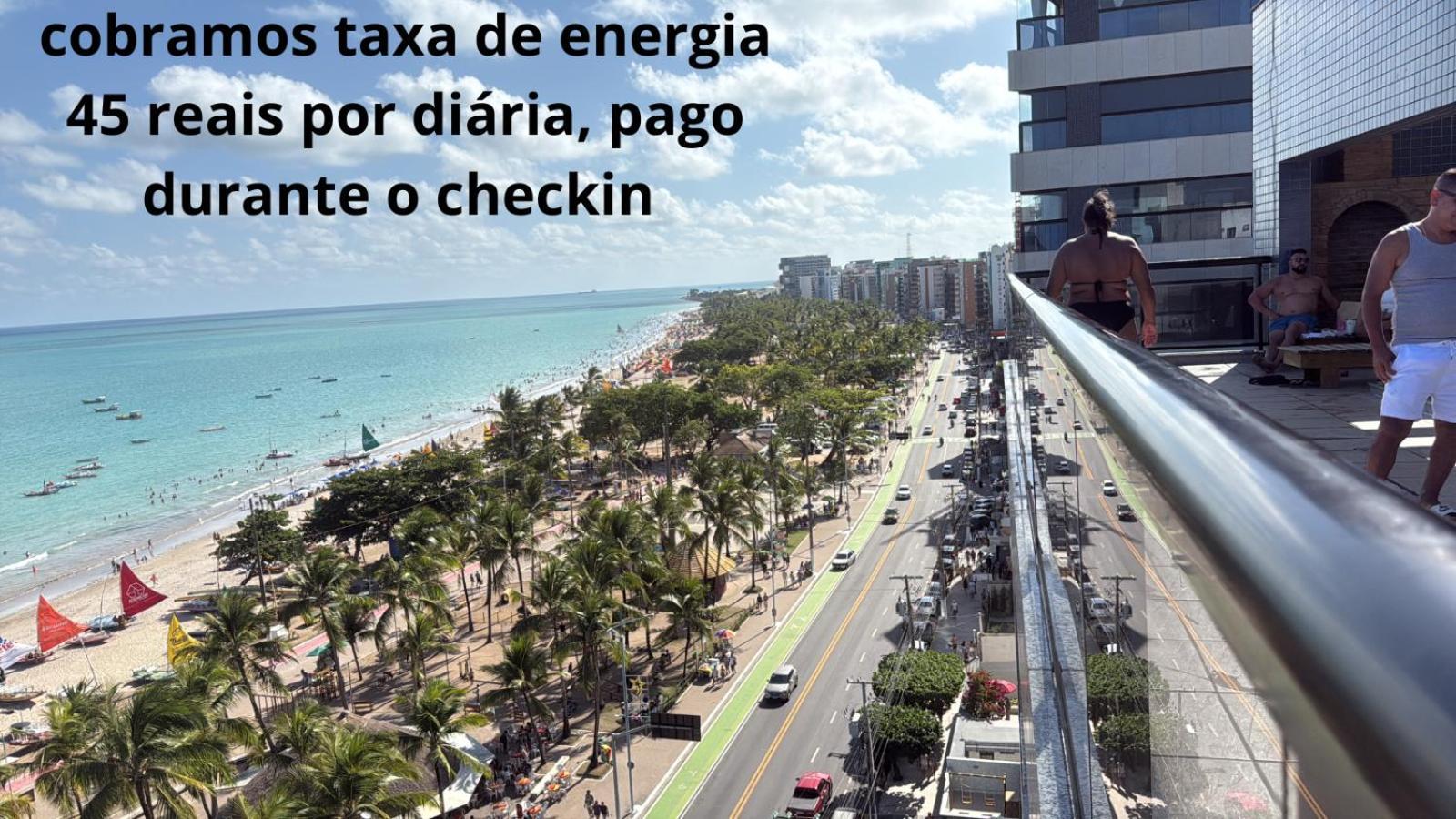 Maceió Lindo Apartamento De Frente Para A Praia De Pajucara מראה חיצוני תמונה